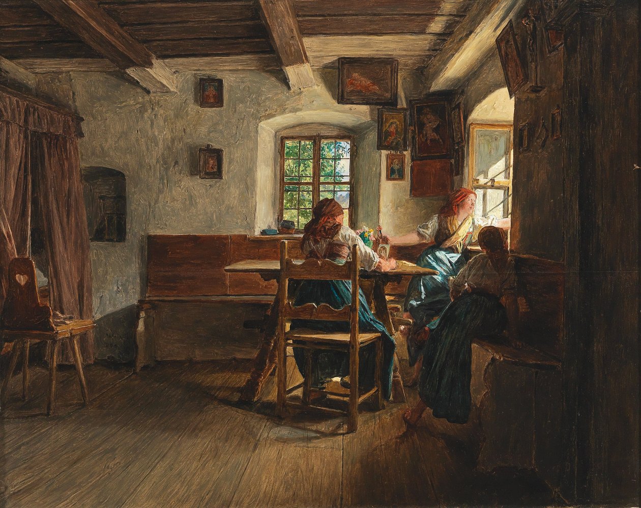 A despedida de Ferdinand Georg Waldmuller