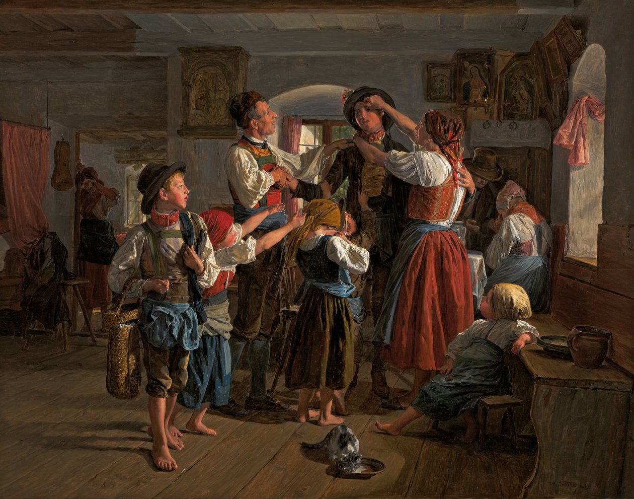 Despedida do Conscrito de Ferdinand Georg Waldmuller