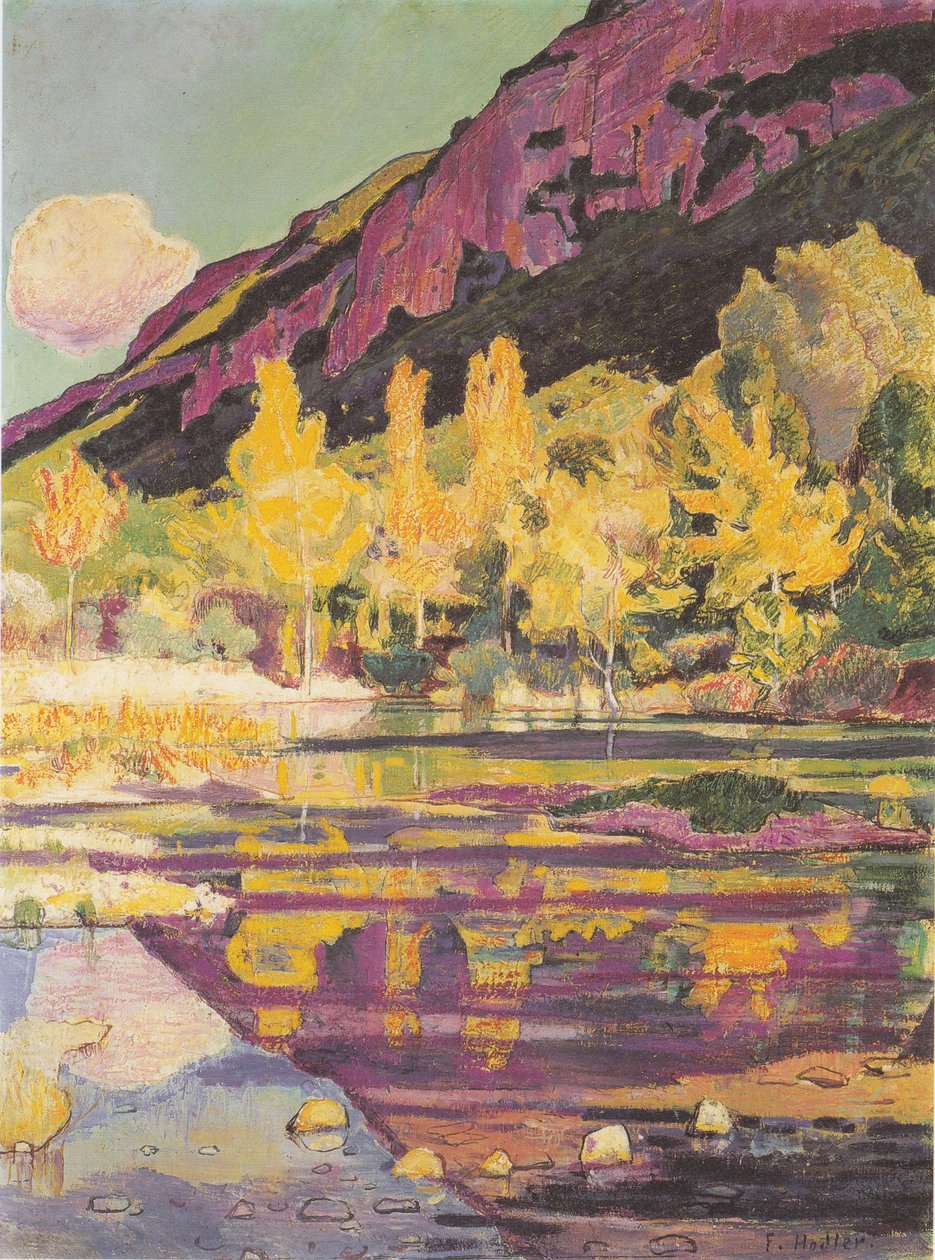 Sou o barulho de Petit Saleven de Ferdinand Hodler