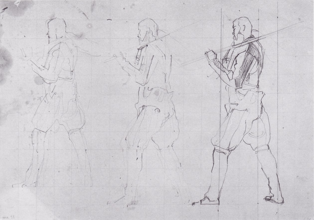 Guerreiros de esquerda de Ferdinand Hodler
