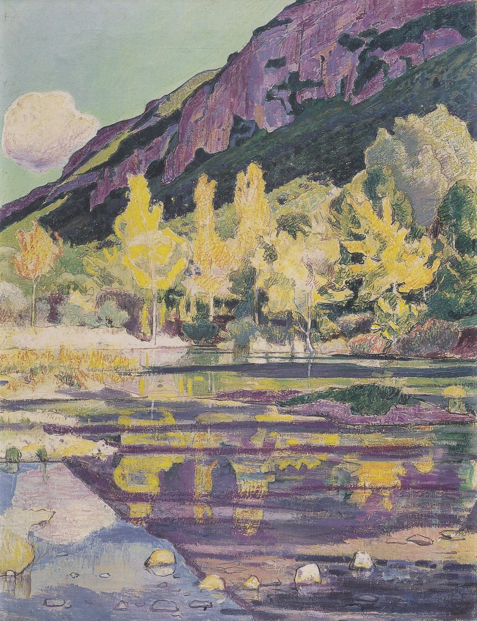 Sou o barulho de Petit Salève de Ferdinand Hodler
