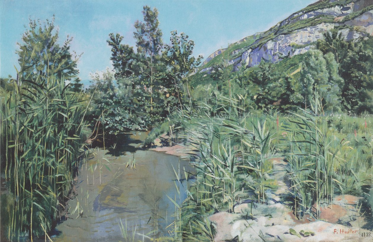 Sou o fuss Salève de Ferdinand Hodler