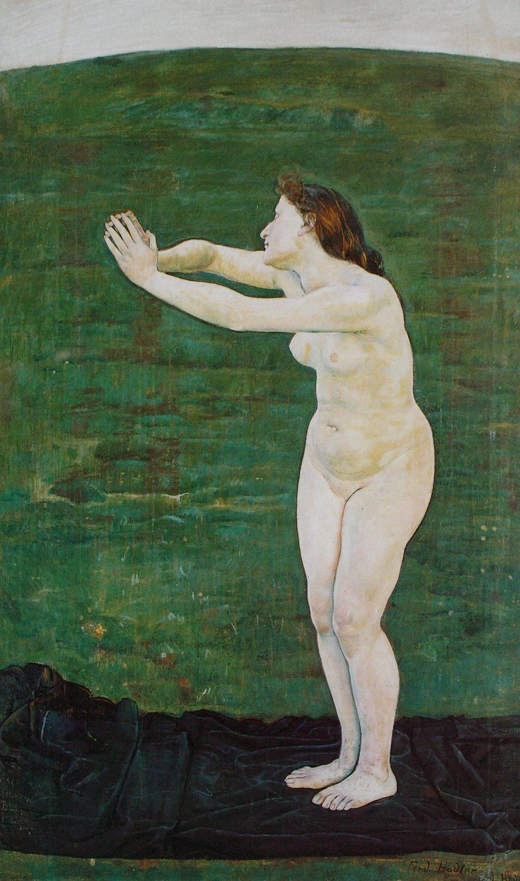 Subindo no espaço de Ferdinand Hodler