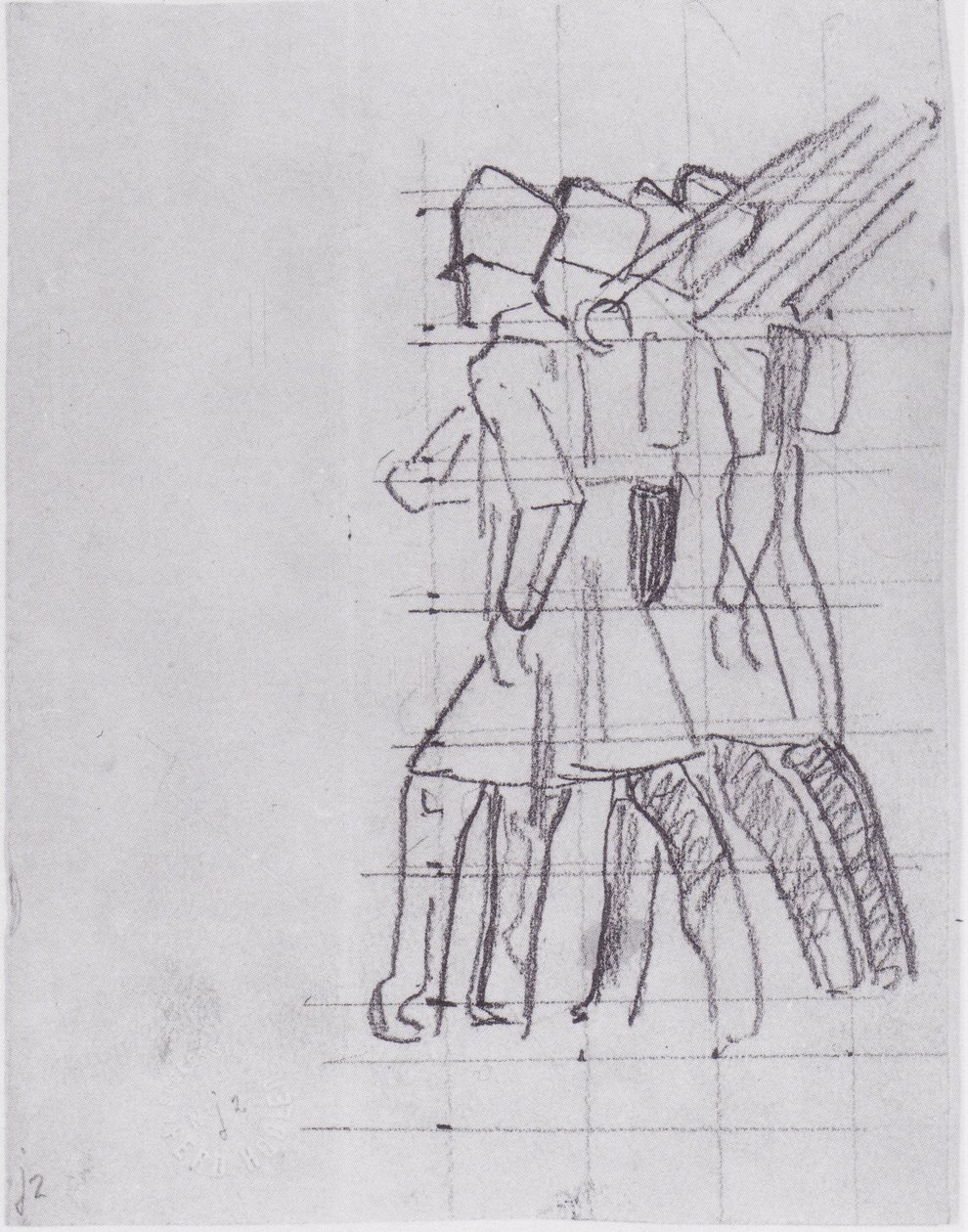 Soldadinhos Exaustores3 de Ferdinand Hodler