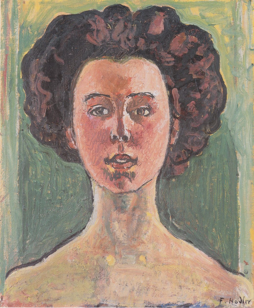 Retrato Gertrud Müller de Ferdinand Hodler