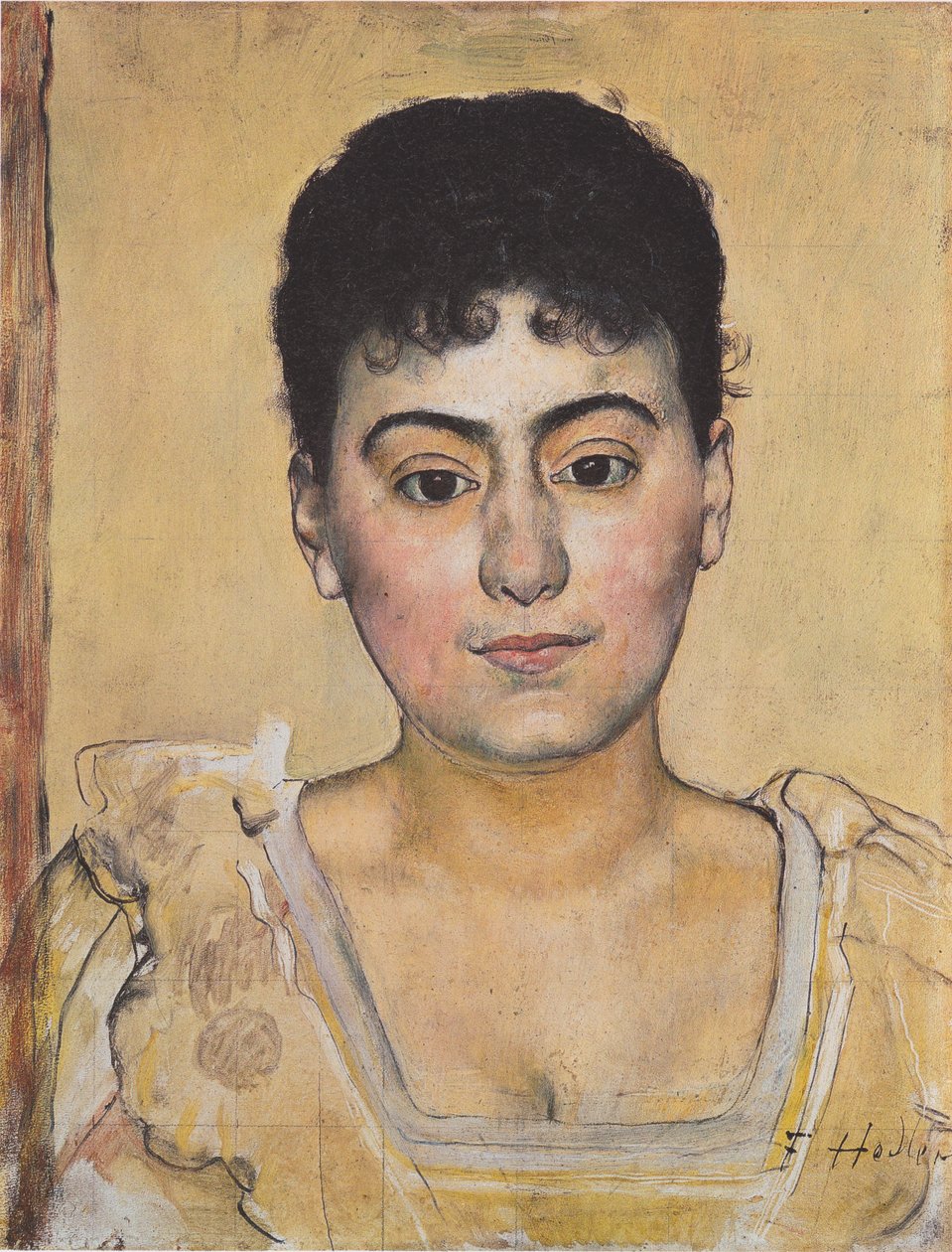 Retrato Madame de R. de Ferdinand Hodler