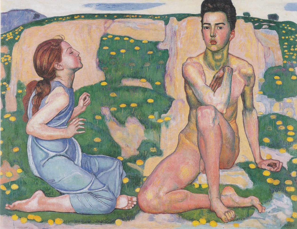 A primavera de Ferdinand Hodler