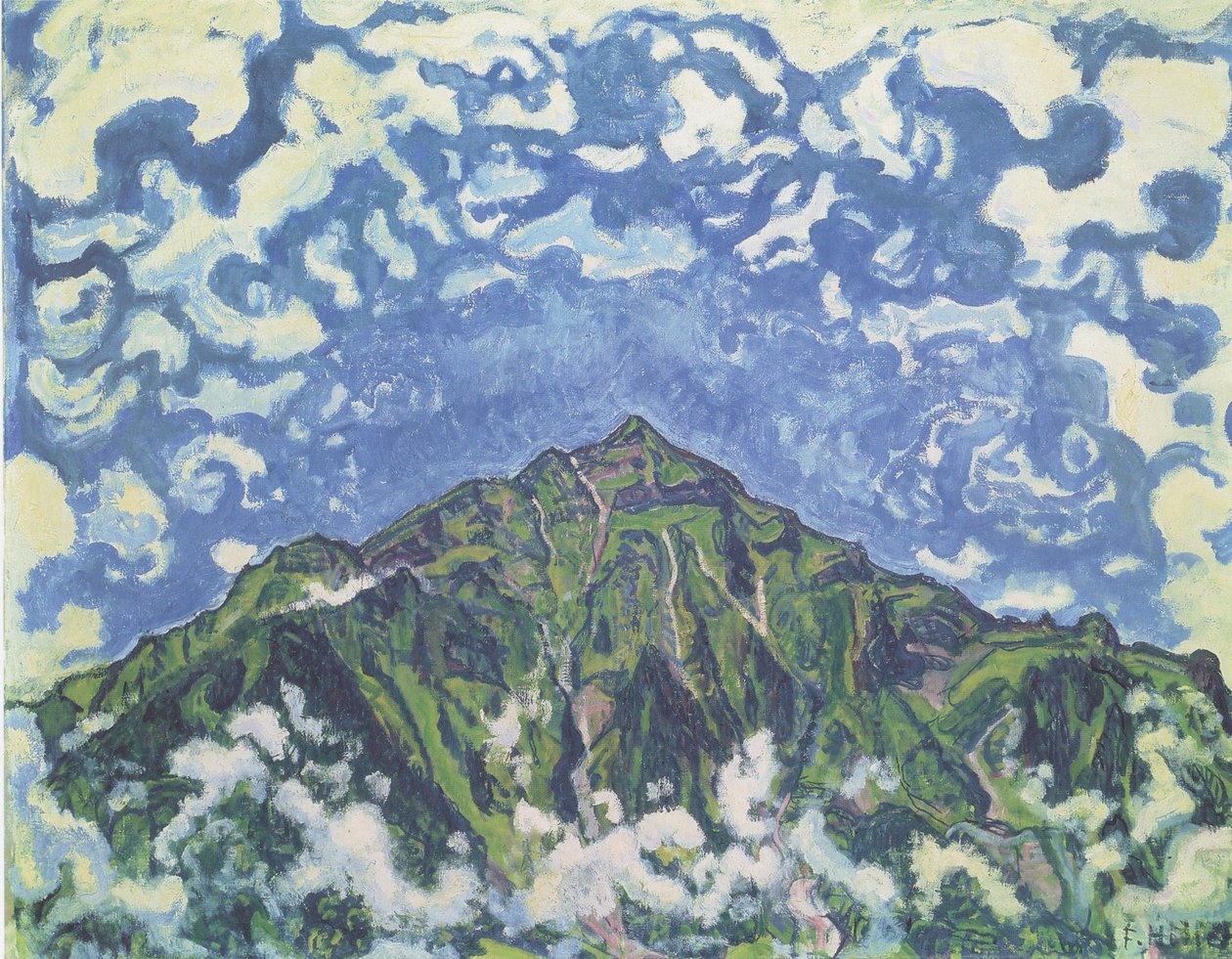 O espirro de Ferdinand Hodler