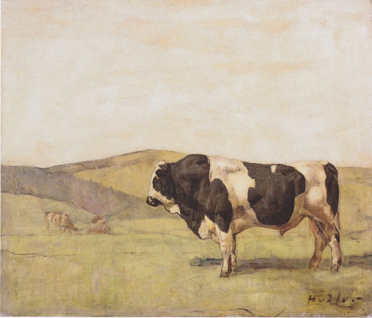 O touro de Ferdinand Hodler