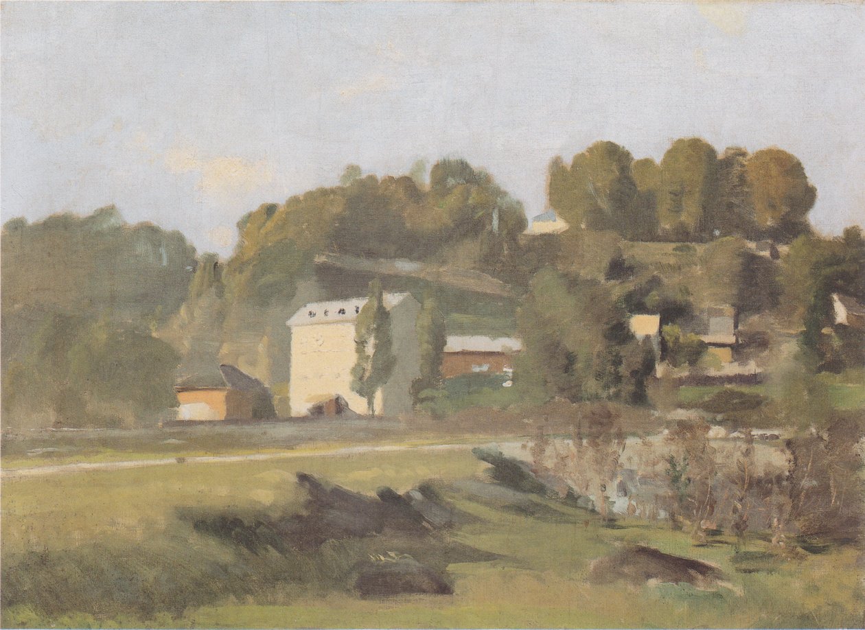 O moinho de Sousterre perto de Genebra de Ferdinand Hodler