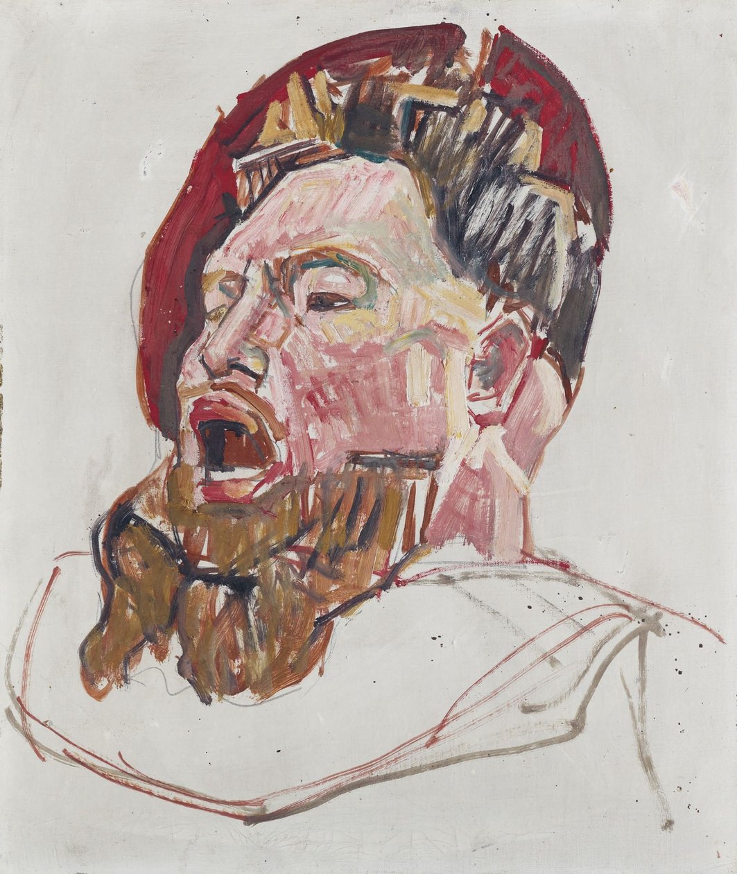Chefe de um mercenário de Ferdinand Hodler