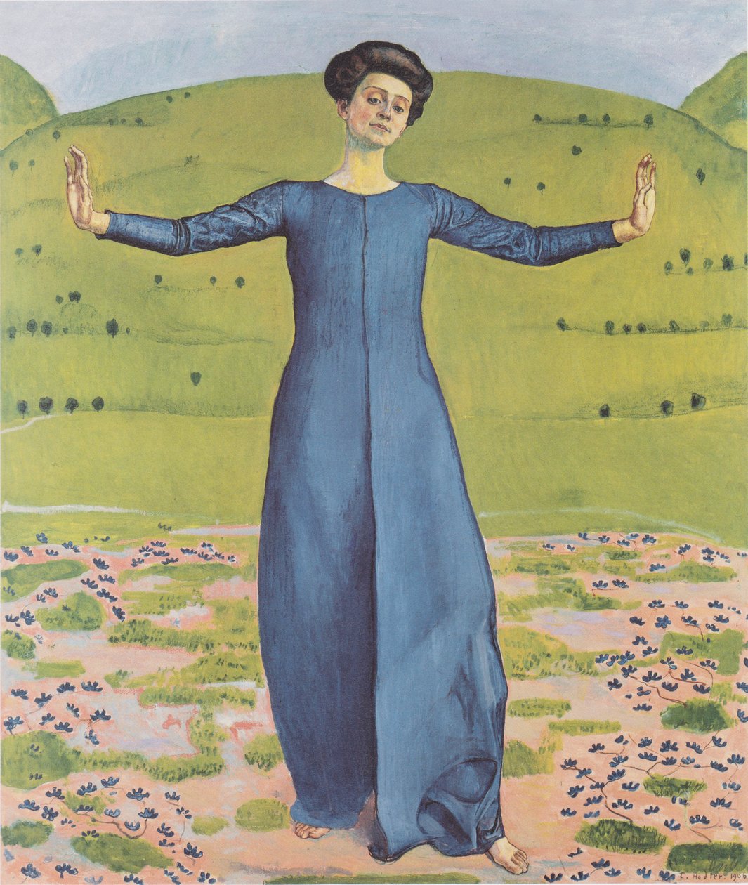 Canção de longe de Ferdinand Hodler