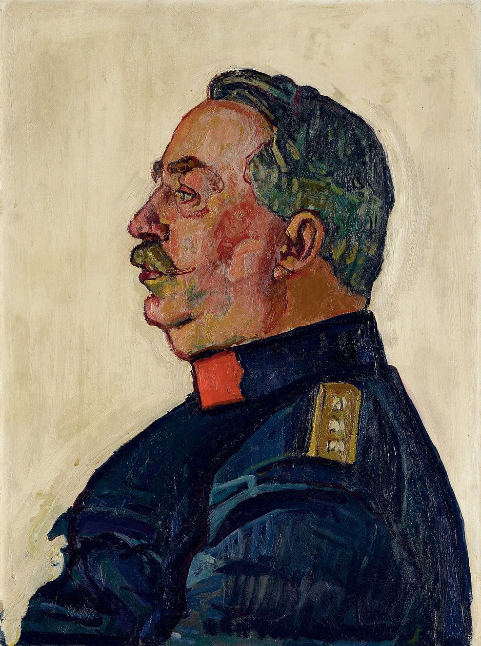 Retrato do general Ulrich Wille de Ferdinand Hodler