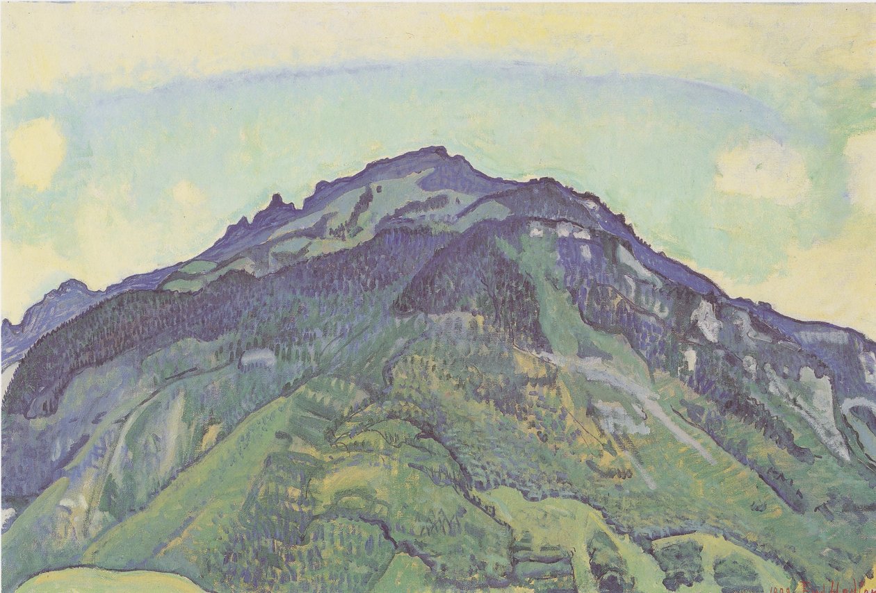 Placa Schynige de Ferdinand Hodler
