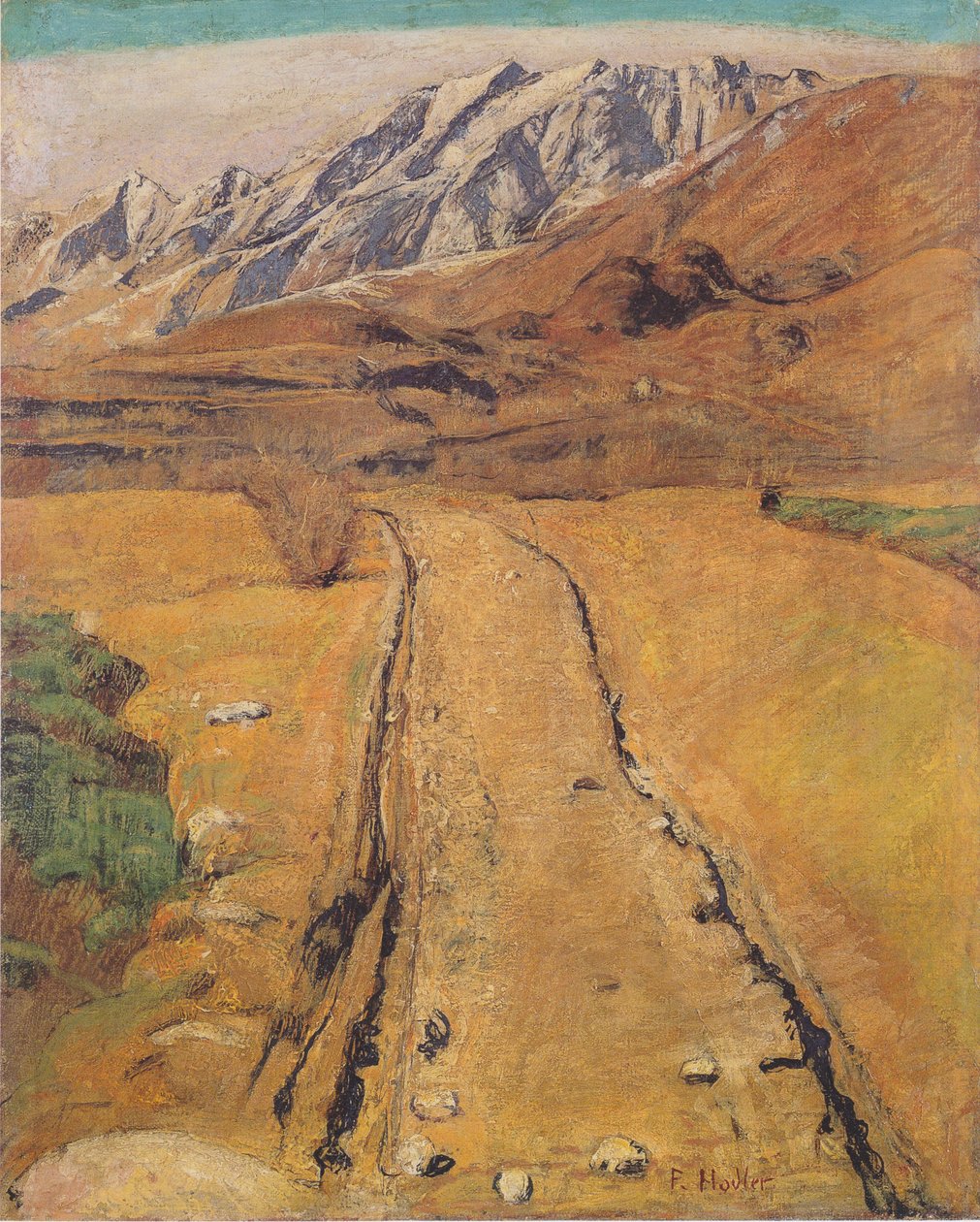 Campo ticino de Ferdinand Hodler
