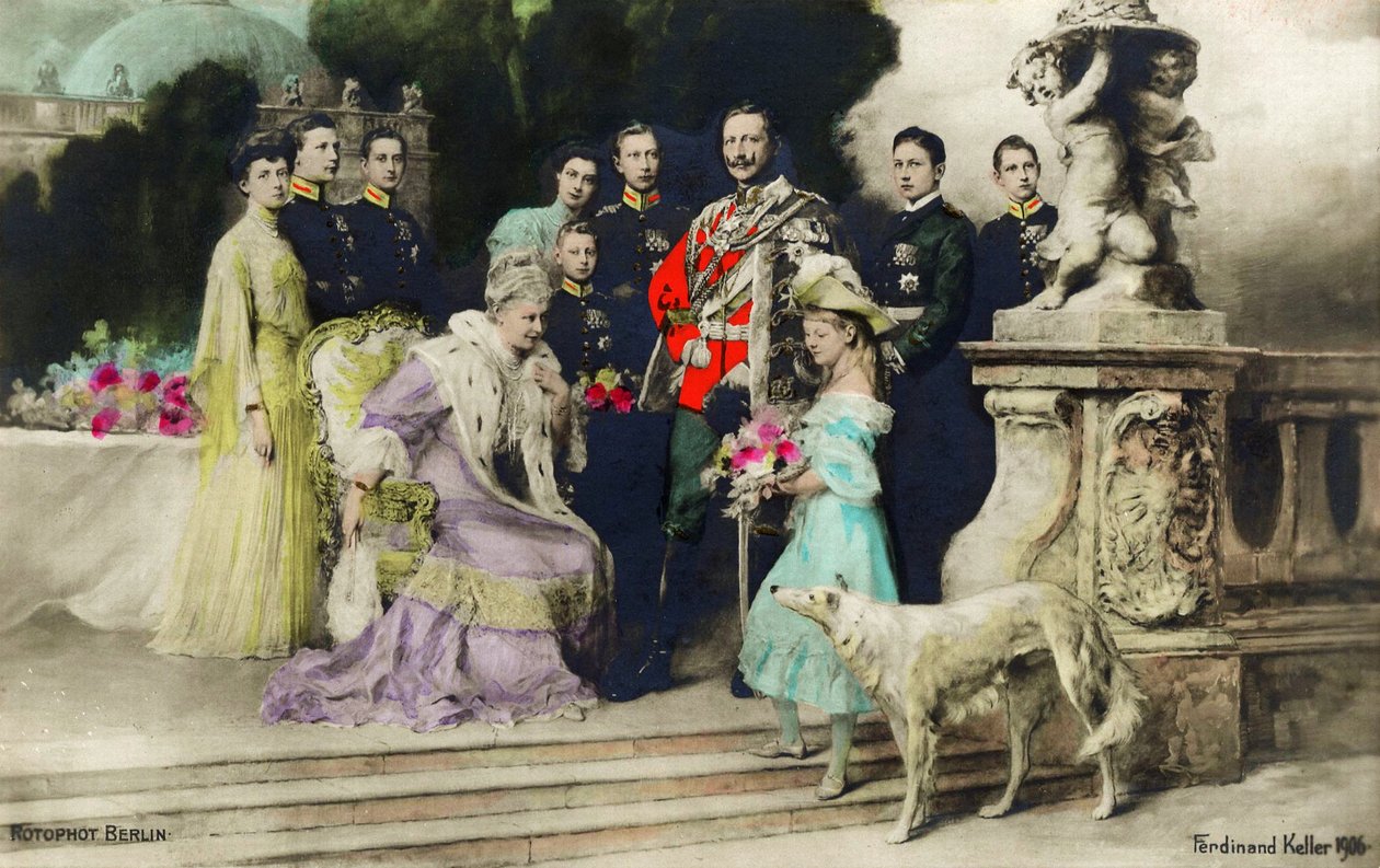 O Aniversário de Prata da Família Imperial, 1906 de Ferdinand Keller