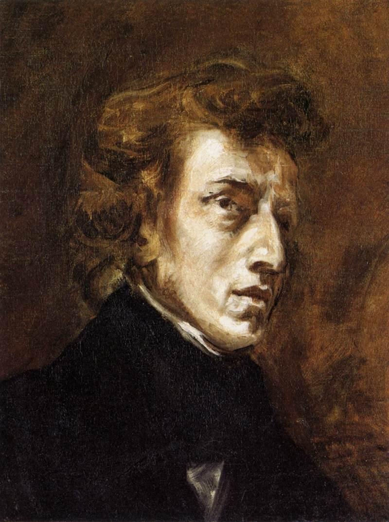 Frederic Chopin de Ferdinand Victor Eugene Delacroix