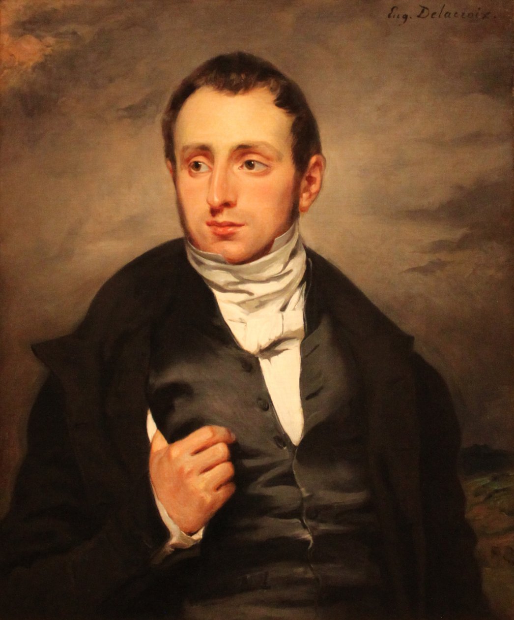 Retrato do Dr. François-Marie Desmaisons de Ferdinand Victor Eugene Delacroix