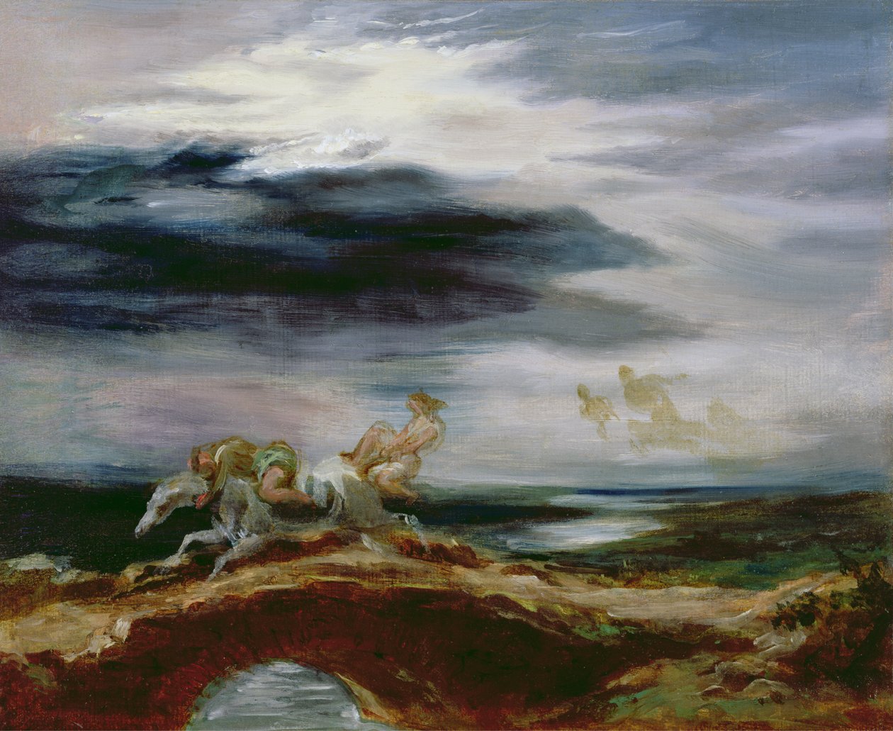 Tam O&39;Shanter, 1849 (óleo) de Ferdinand Victor Eugene Delacroix