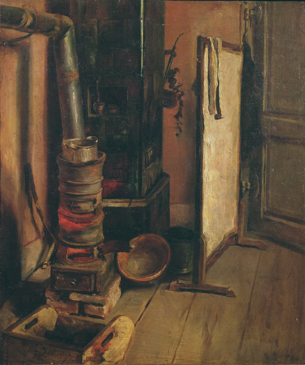 O fogão de Ferdinand Victor Eugene Delacroix