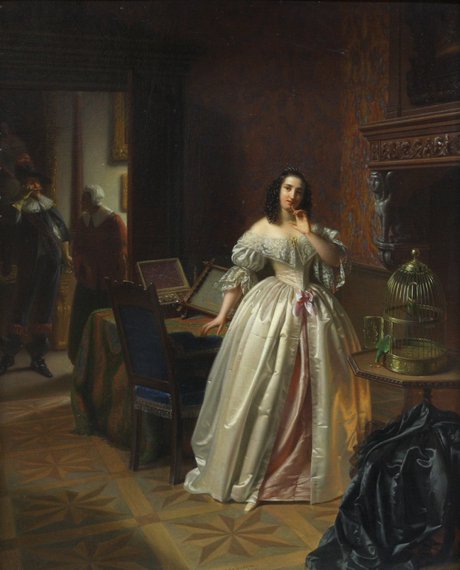 O convidado de Ferdinand Victor Eugene Delacroix