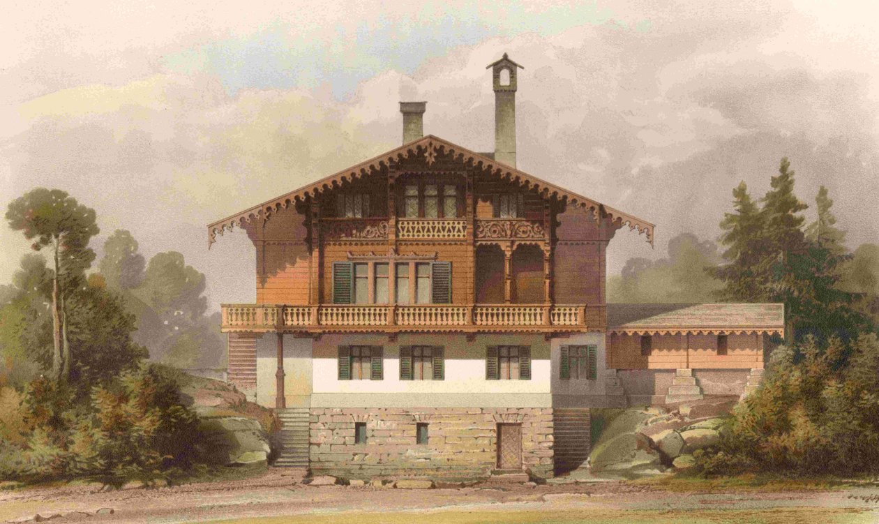 Berlim, Klein Glienicke, Schweizerhaus 1 de Ferdinand von Arnim