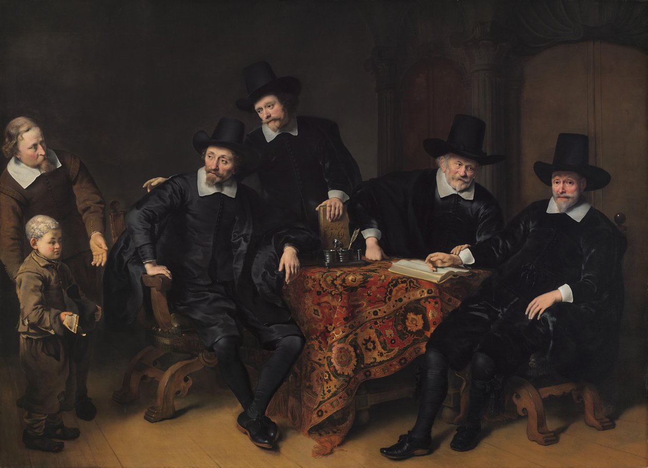 Os regentes do leprosário de Ferdinand Bol
