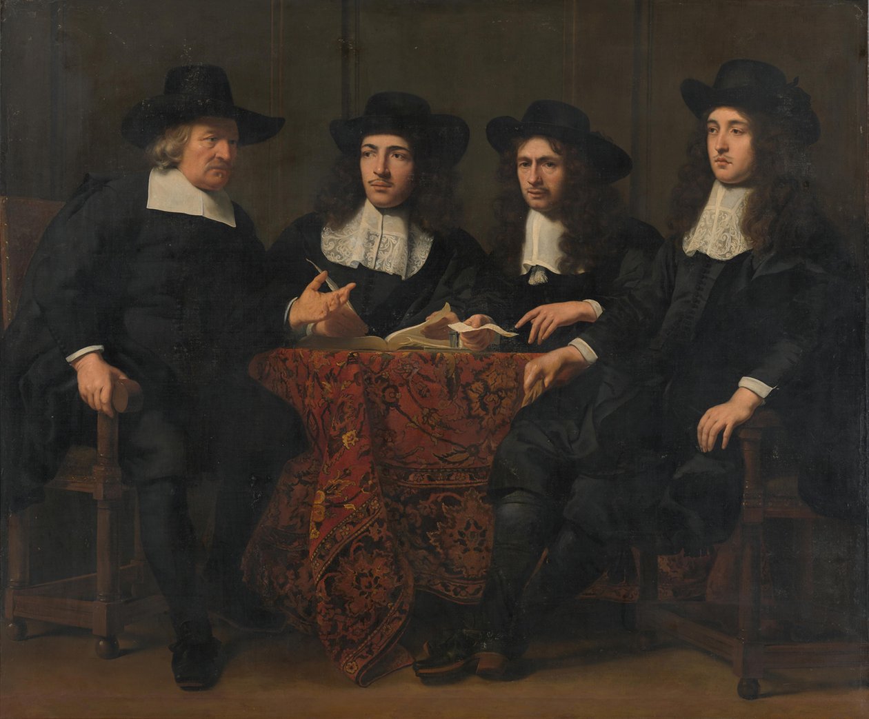 Os regentes do leprosário de Ferdinand Bol