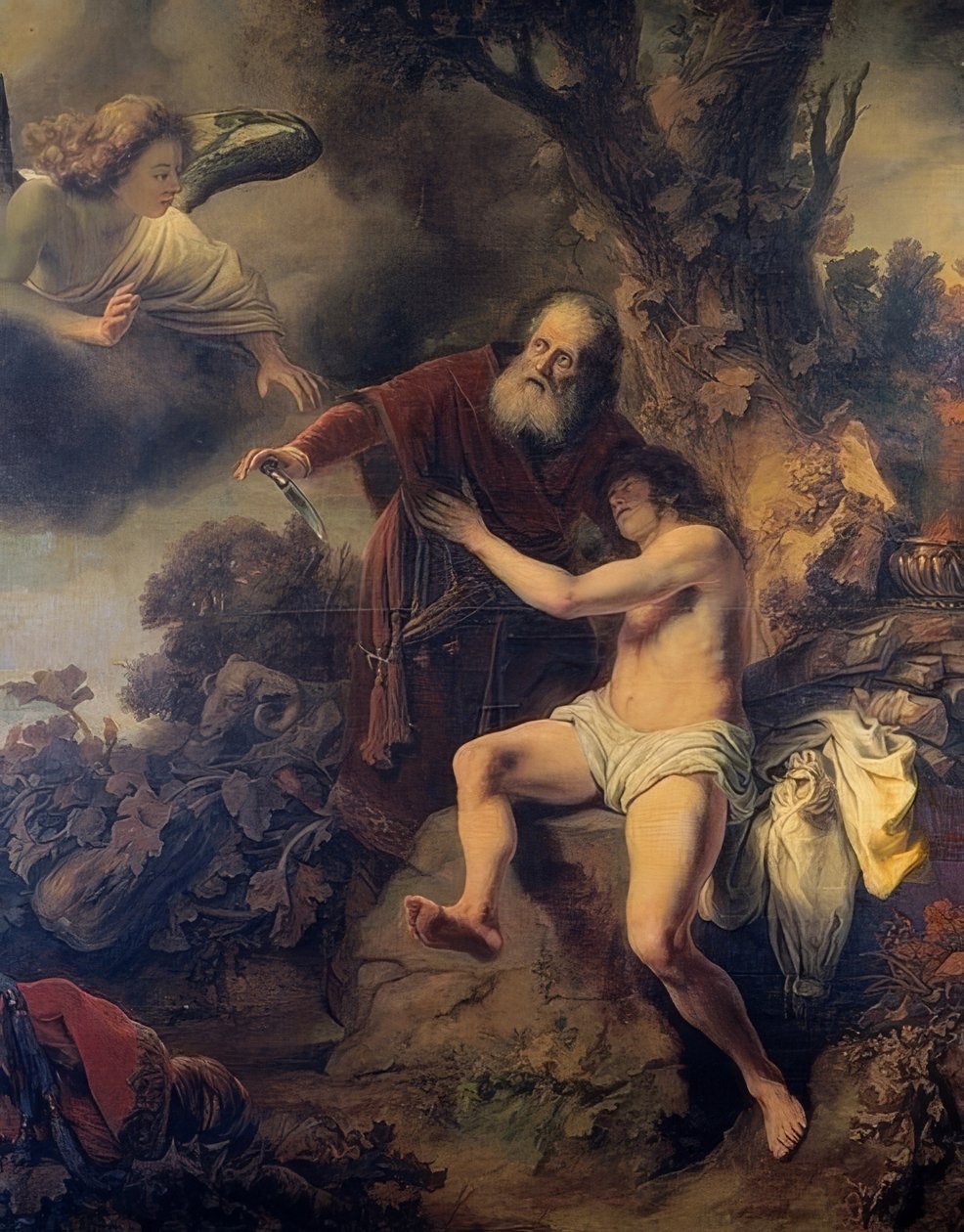 O sacrifício de Isaac de Ferdinand Bol