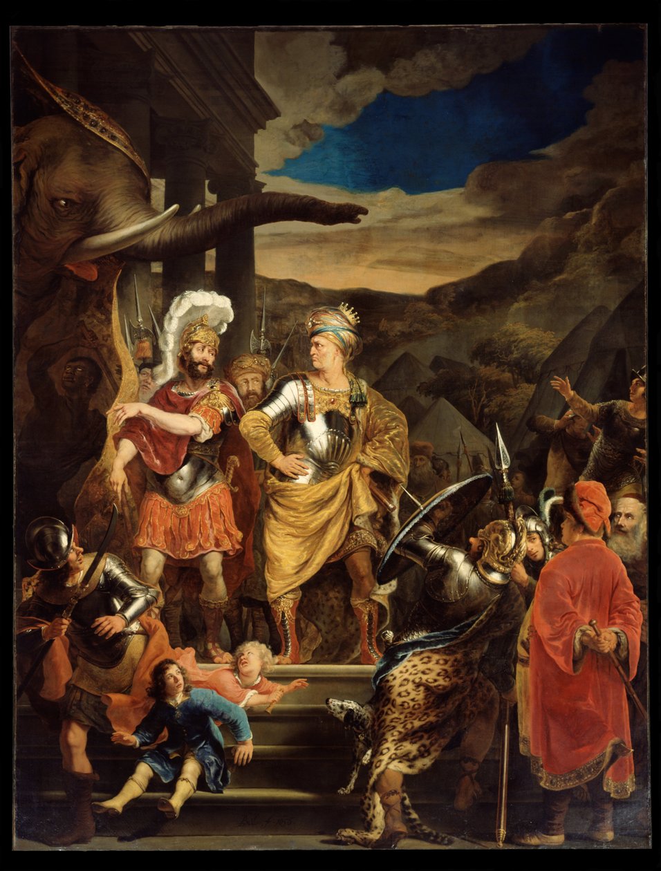 Fabritius und Pyrrhus de Ferdinand Bol