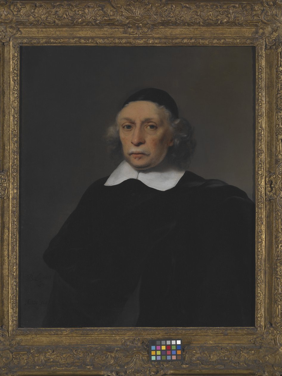 Retrato de um académico (óleo sobre tela) de Ferdinand Bol