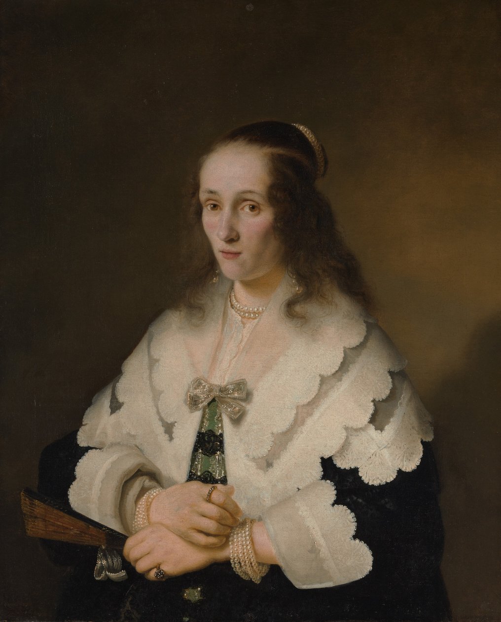 Retrato de mulher de Ferdinand Bol