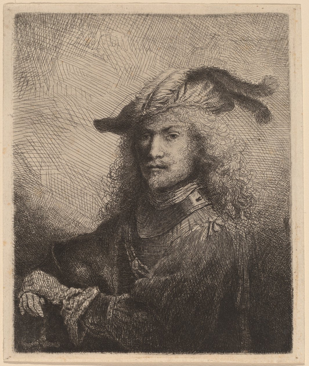 Retrato de um oficial de Ferdinand Bol