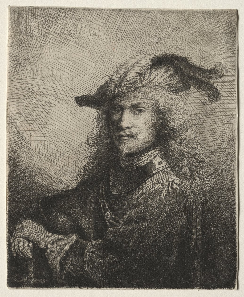 Retrato de um oficial de Ferdinand Bol