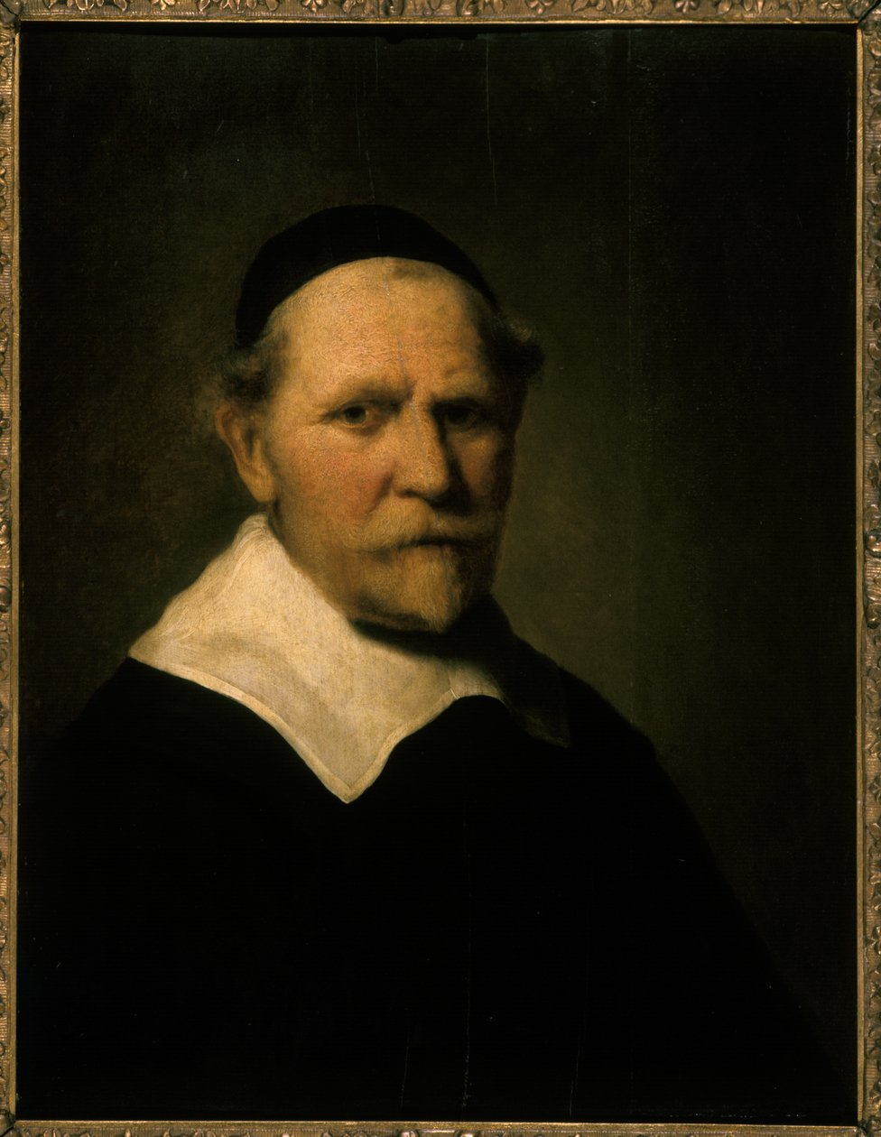 Retrato, de, um, homem velho de Ferdinand Bol