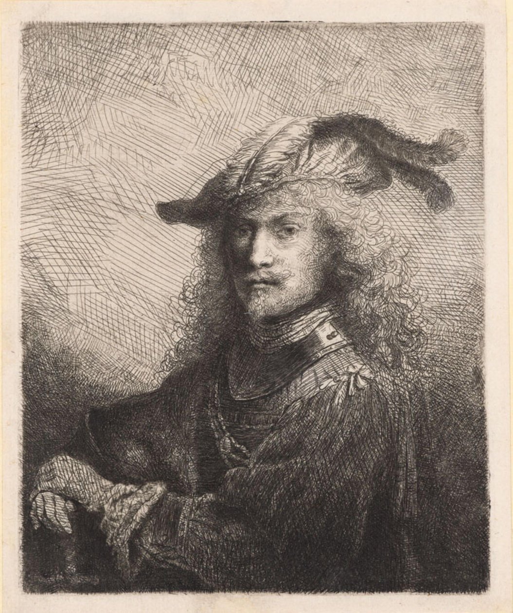 Retrato de um oficial de Ferdinand Bol