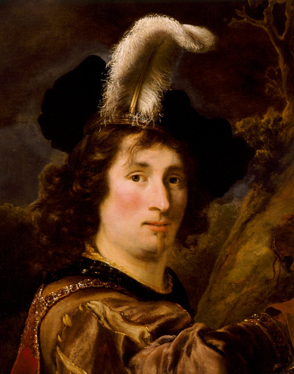 O Falconer de Ferdinand Bol