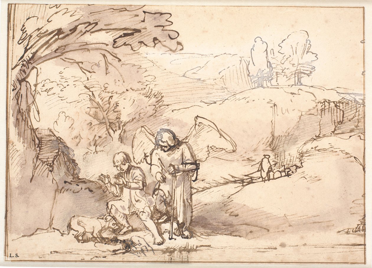 Tobias e o Peixe de Ferdinand Bol