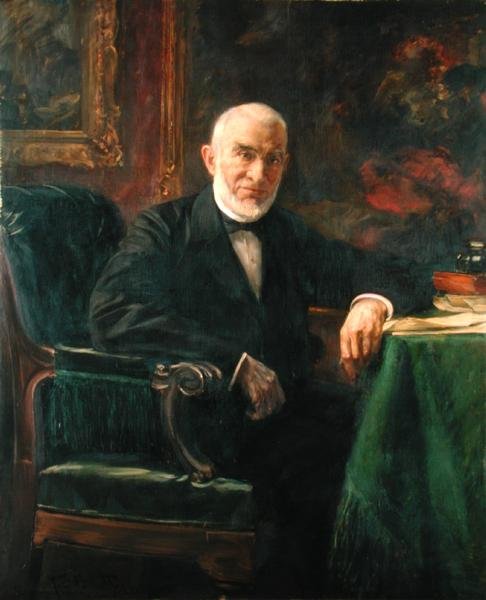 Senador Ferdinand Moring (1818-1900), 1898 de Ferdinand Brutt