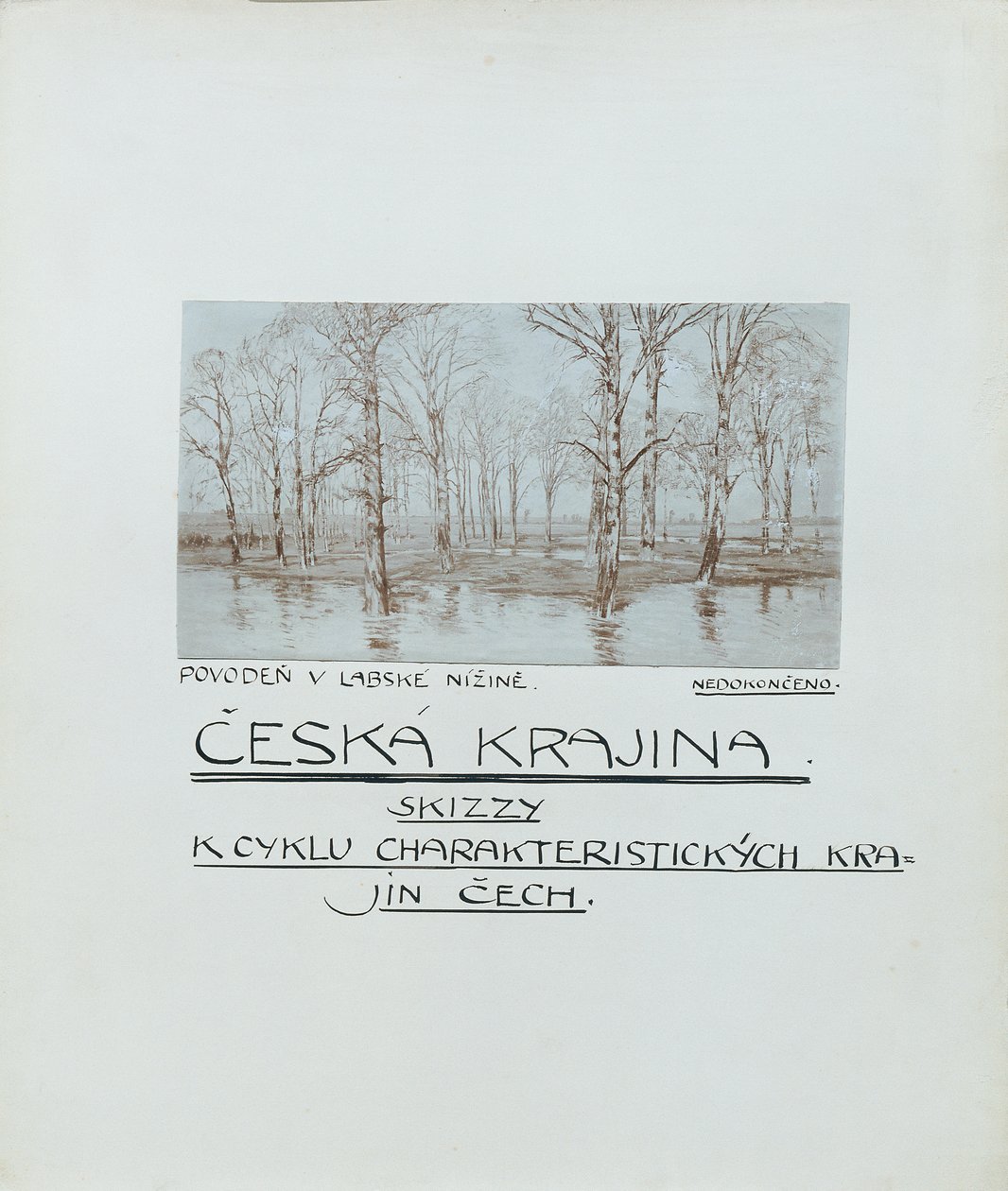 16 Vistas da Paisagem Checa "Ceska Krajiná de Ferdinand Engelmuller