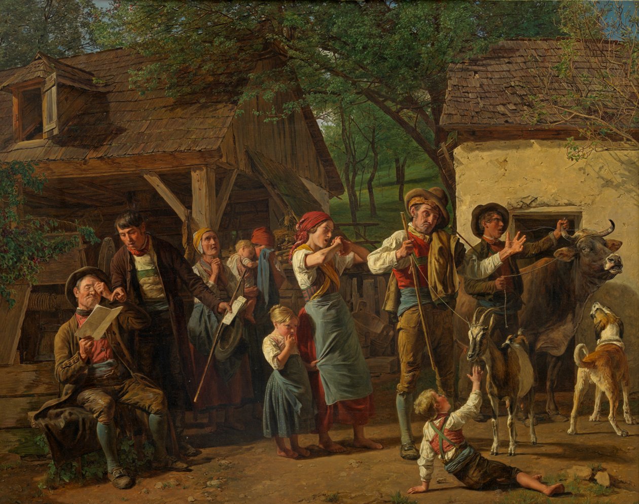 A penhora de Ferdinand Georg Waldmüller