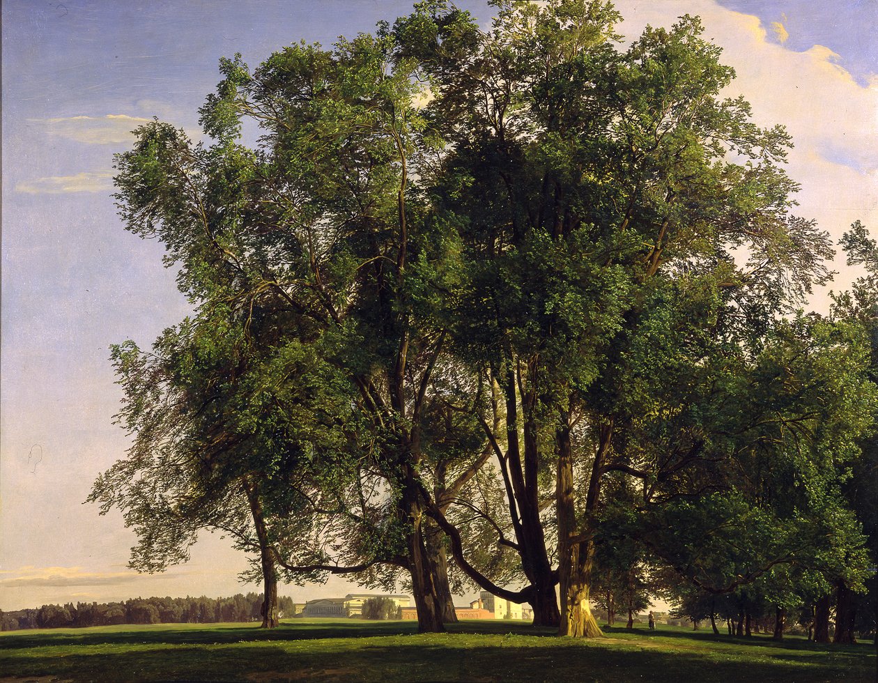 Paisagem do Prater de Ferdinand Georg Waldmüller