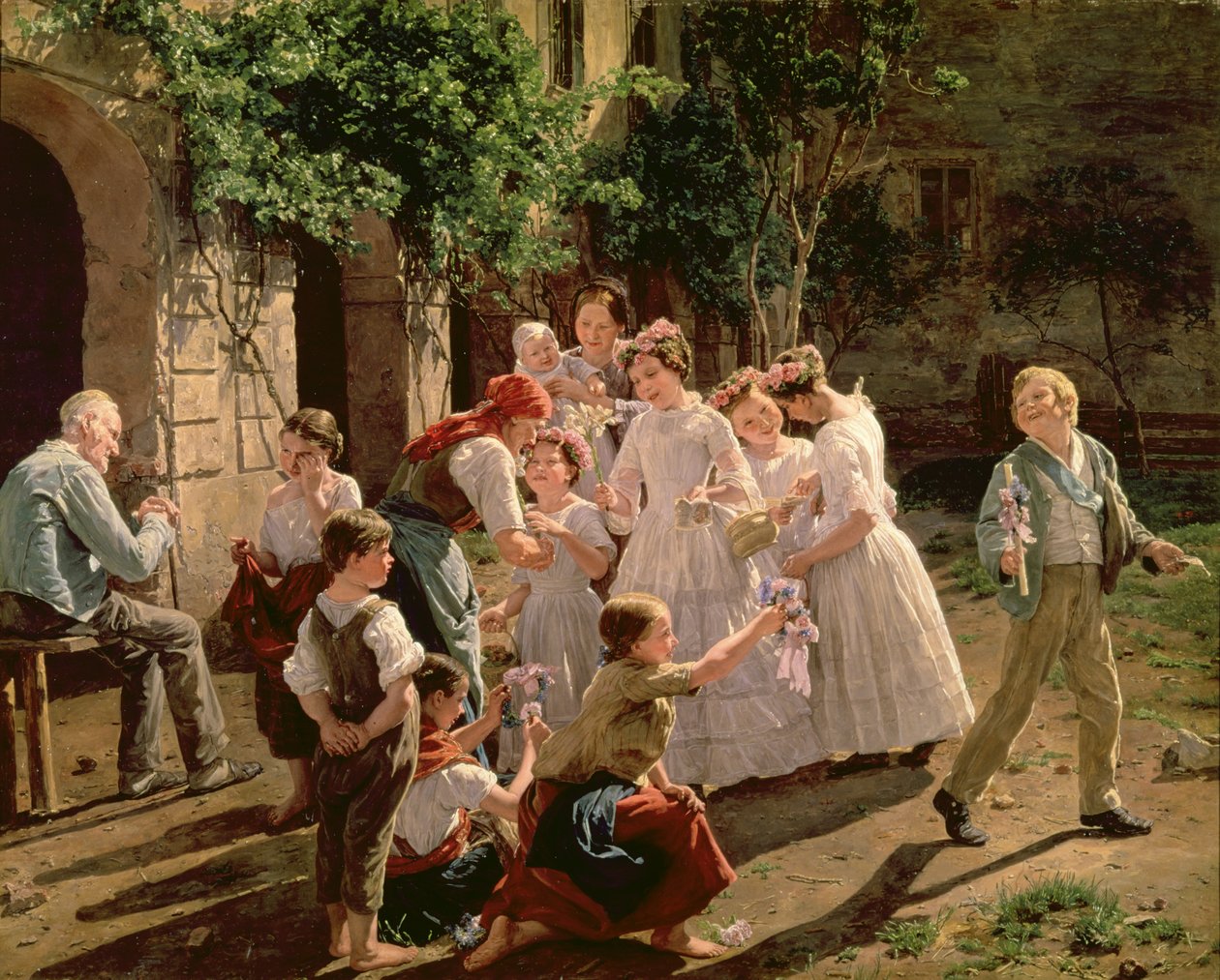 O corpo de Cristo de Ferdinand Georg Waldmuller