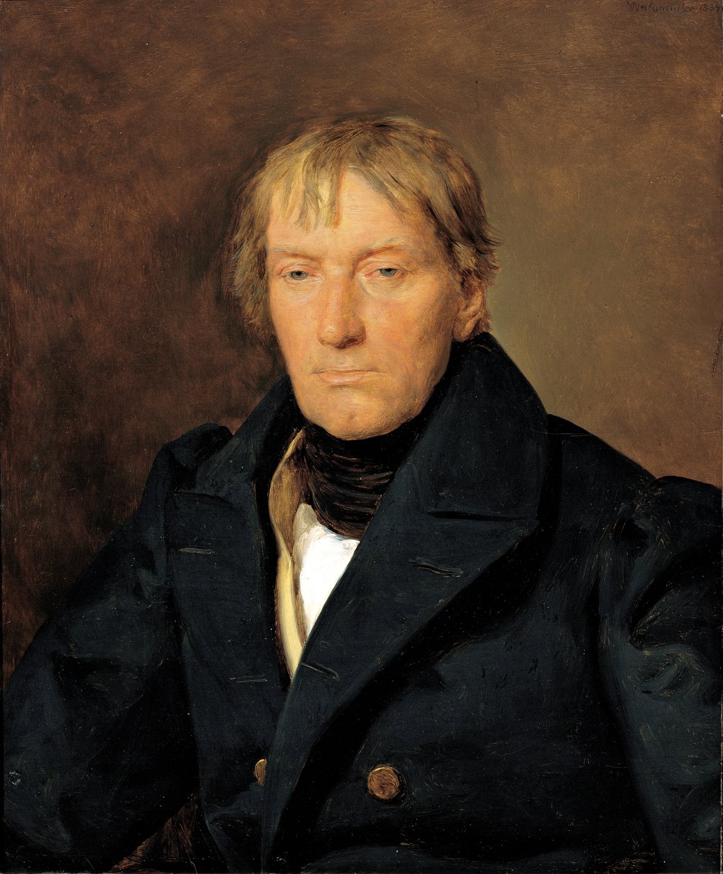 O gravador François Haury de Ferdinand Georg Waldmuller