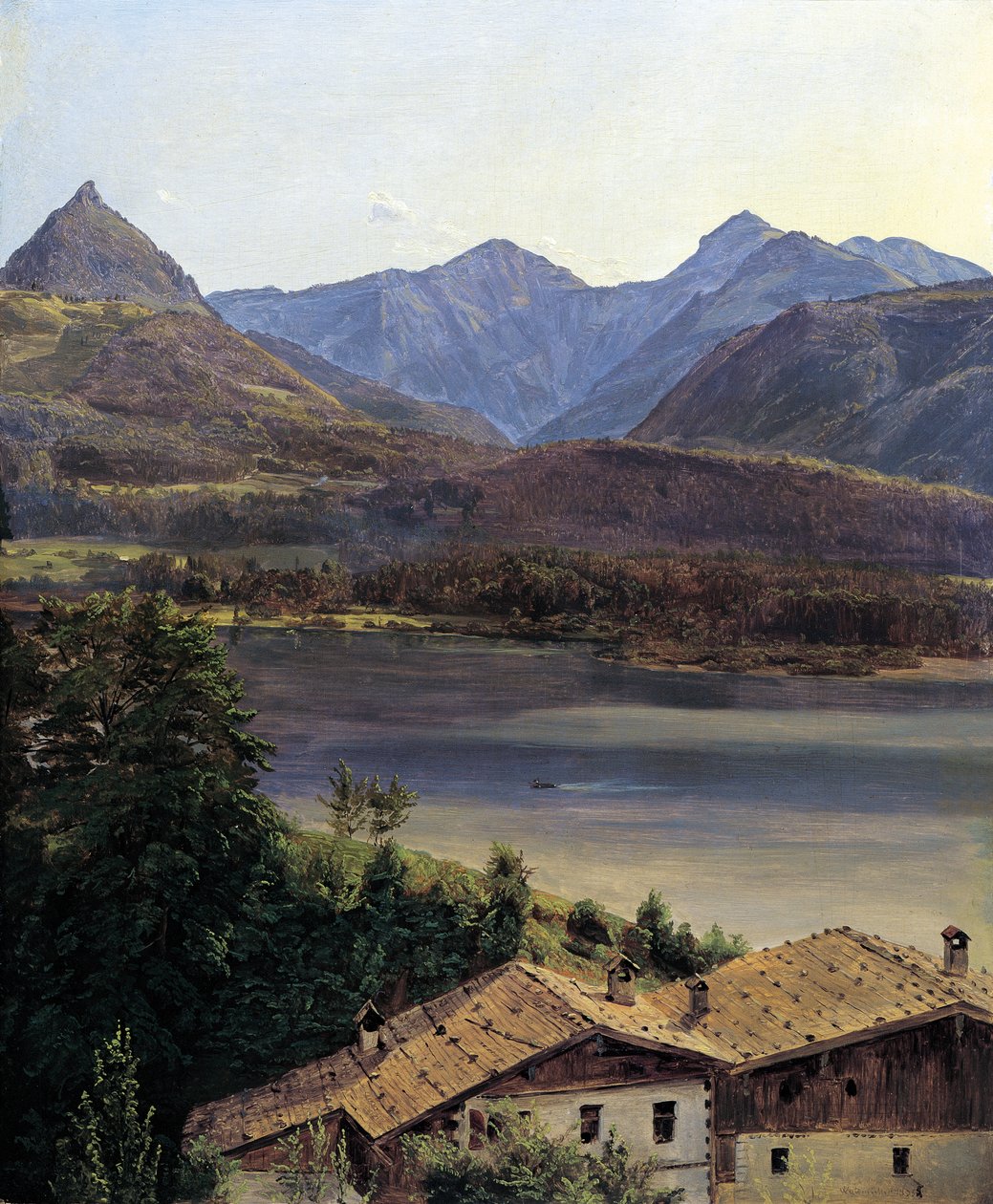 Lago Wolfgang de Ferdinand Georg Waldmuller