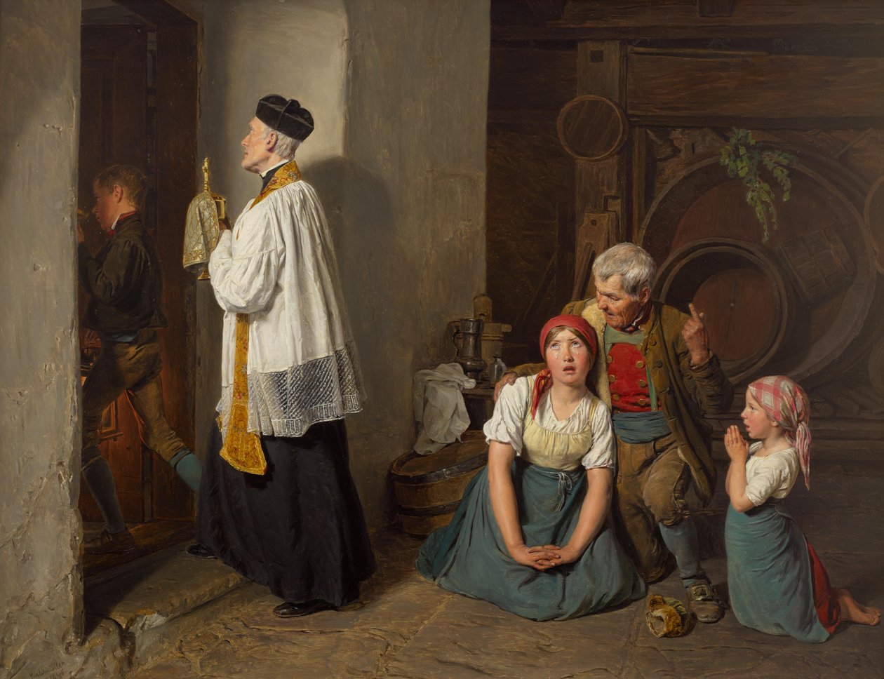 Os últimos ritos de Ferdinand Georg Waldmuller