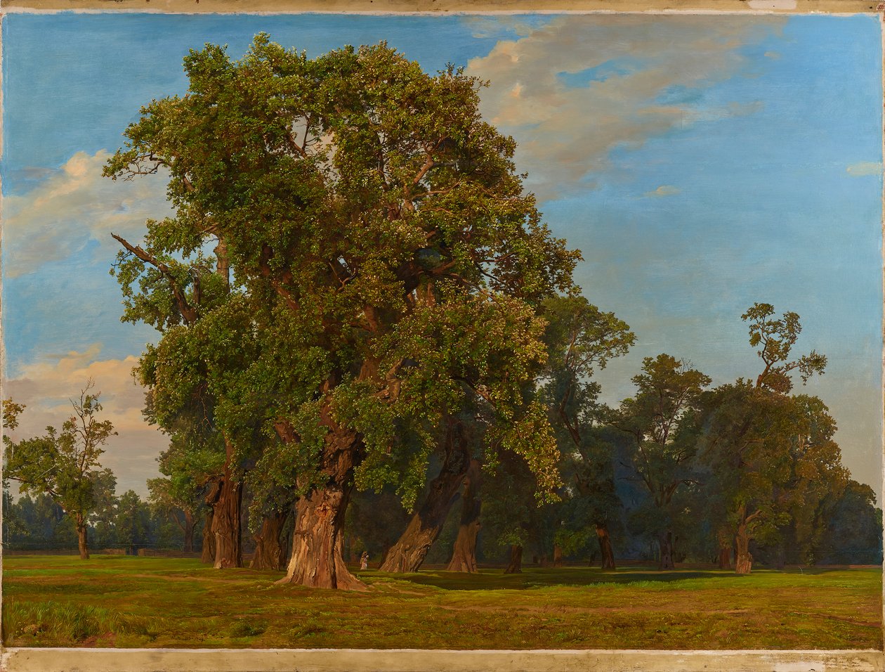 Grande Paisagem do Prater de Ferdinand Georg Waldmuller