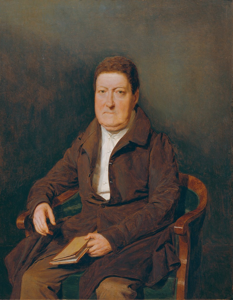 Sr. Wohlleben, o irmão do Presidente da Câmara de Viena Stephan Edler von Wohlleben de Ferdinand Georg Waldmuller