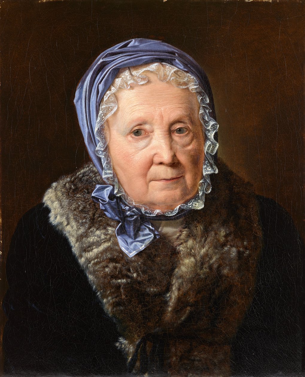 Rosina Wieser aos 83 anos de Ferdinand Georg Waldmuller
