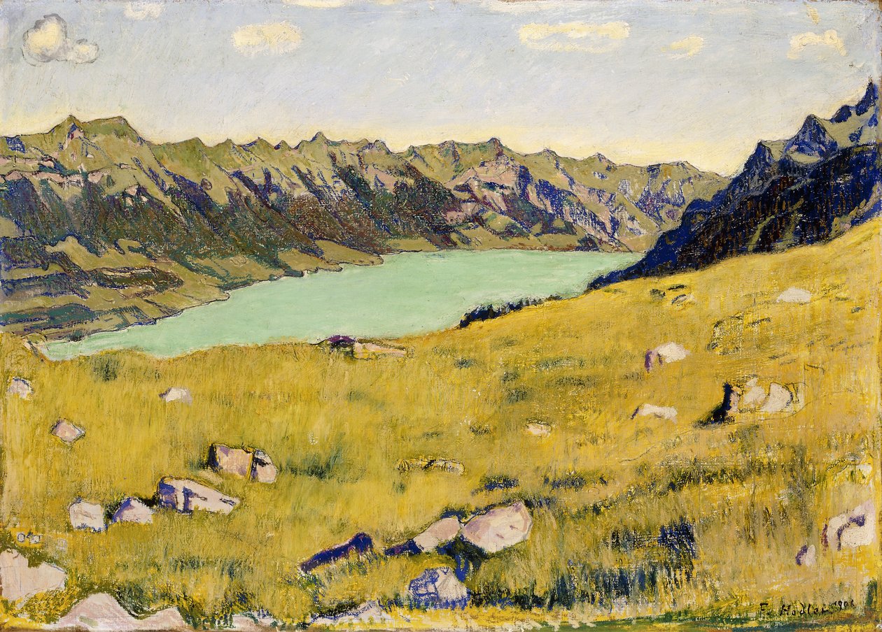 Lago Brienz de Breitlauenen, 1906 de Ferdinand Hodler